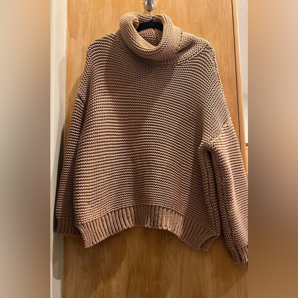 Blushing Heart oversized boxy sweater